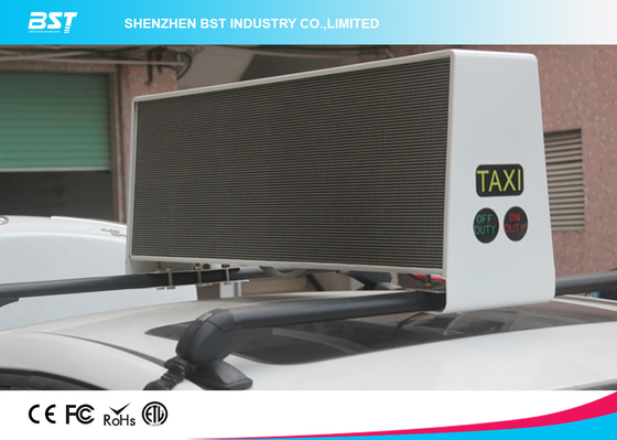 Wodoodporny SMD 3 w 1 P5 Wyświetlacz LED dach Taxi 1R1G1B reklamy komercyjnej