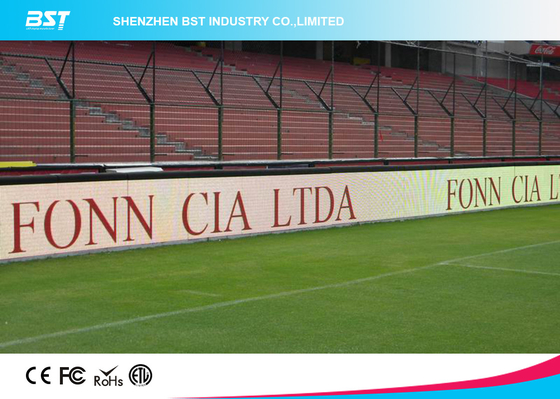Stoliki reklamowe do stadionów piłkarskich o wymiarach 16mm Pixel Pitch 1R1G1B z wysokim kontrastem