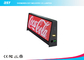 Sterowanie GPS 3G / 4G Tablica reklamowa Taxi Led Sign Wyświetlacz LED