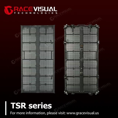 TSR Series Professional Transparent LED Display P3.9-P7.8 Adjustable Pixel Pitch | 7680Hz Refresh Rate | 5000nits High Brightness