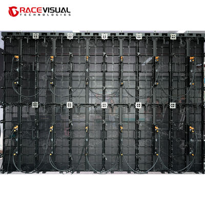 High-Transparency Outdoor Rental LED Screen with 5500nits Ultra-Brightness and Tool-Free Front/Rear Maintenance