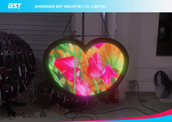 Panel LED Heart Shape Flex / Ultra Thin Elastyczny ekran 1000nits