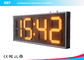 Yellow 10&quot; Led Clock Display Digital Clock Timer For Sport Stadium