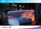 IP65 wateproof P10mm Flexible Curved Led video Screen For Outdoor Wall Decoration