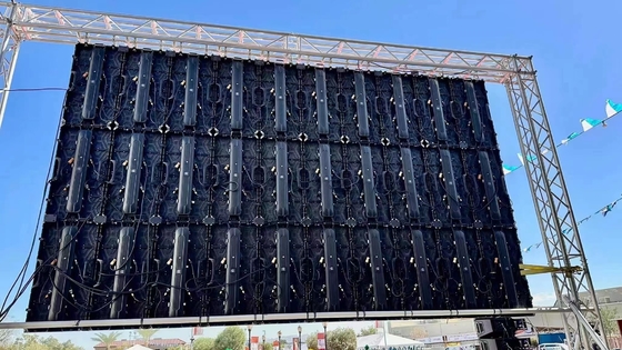 Ekran LED Festiwalu Muzycznego P3.9 Wypożyczalny wyświetlacz ze skarbem aluminiowym do odlewania