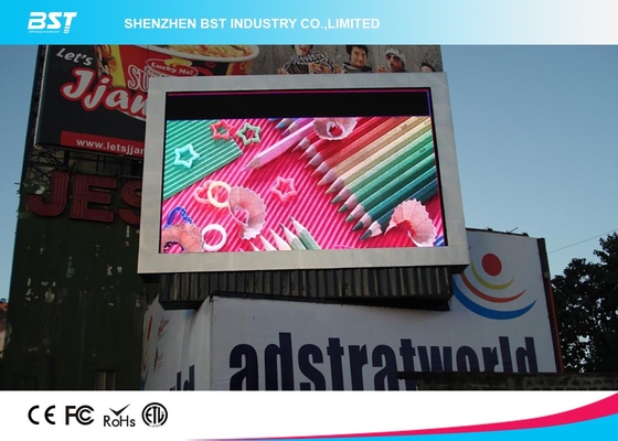 Wysoka częstotliwość odświeżania 6mm Pixel Pitch Full Color Outdoor LED Display for Dynamic Advertising