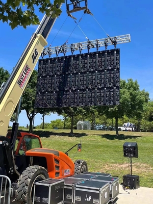 Częstość odświeżania 3840Hz Panel wideo LED w pełnym kolorze 500*500mm/500*1000mm z 65536 pikseli/m2 Gęstość
