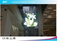 Centrum handlowe Przezroczysty ekran LED P10 Kolorowy wyświetlacz o jasności 5000 Nits