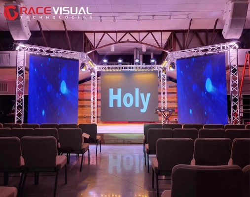 Panel wideo LED w pełnym kolorze 500*500mm/500*1000mm Jasność 600 nitów