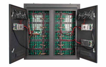 960x960mm Złożona ze stali zimnej Ekran LED reklamowy 3840 Wysoka częstotliwość odświeżania 5500 Nits