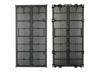 P3.9-7.8 Przejrzysty zewnętrzny wyświetlacz LED o gęstości pikseli 32768px/m2 i masie 9 kg na panel
