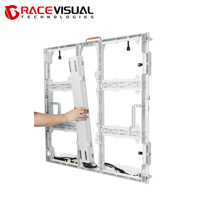 OA serii 6000nits/10000nits Instalacja stała zewnętrzna P5.7 960x960mm LED Display Safety Rope Design