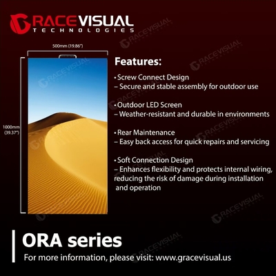 7680Hz Ultra-High Refresh Rate Rental LED Panel dla serii ORA