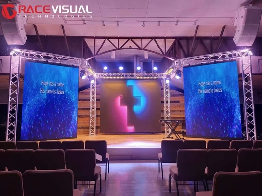 Profesjonalne wynajem LED Video Wall z front serwisu - IRB serii dla etapów, koncertów i wydarzeń 500 * 500MM & 50 * 100MM