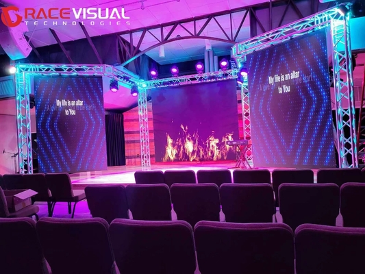 7680HZ 500x500mm IRA Series Indoor Rental LED Display z rozdzielczością modułu 64x64px i IP Rating IP40/IP21