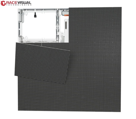 Wysoka jasność 960mm*960mm Ekran LED w pełnych kolorach na zewnątrz Białe rozpraszanie ciepła oszczędzanie energii Przednia / tylna konserwacja