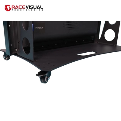 IP serii P1.86, P2.5mm l-Poster 640x 1920mm, 3840Hz Wysoka częstotliwość odświeżania, sterowanie Wi-Fi, Ekran LED w pomieszczeniu z podwoziem kołowym