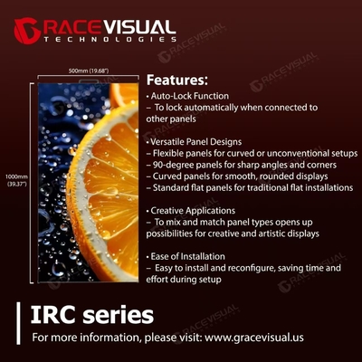 IRC Series Wynajem wnętrz LED ScreenP2.6 / P2.9 / P3.9mm∙ 7680Hz Ultra High Refresh∙