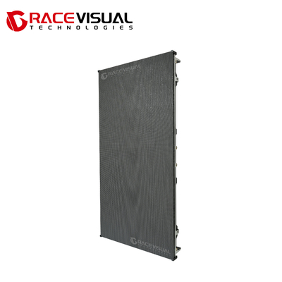 Wypożyczalny wyświetlacz LED w pomieszczeniach - IRC P2.9 7680 Hz, rozmiar 500 x 1000 mm, wyposażony w aluminiową szafkę odlewaną w gumowym odlewie i przednią obsługę.