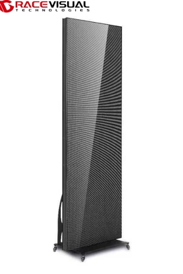 P2.5 mm Digital Display Totem Indoor Screen 640 x 1920 mm Interaktywny plakat 3840 Hz Wysoka częstotliwość odświeżania Wi-Fi sterowany obracający się stojak na wydarzenia