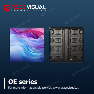 OE Series P3.9 Professional Outdoor Advertising LED Display | IP65 Front-Maintenance System | 5500nits brightness | Seamless Splicing Technology