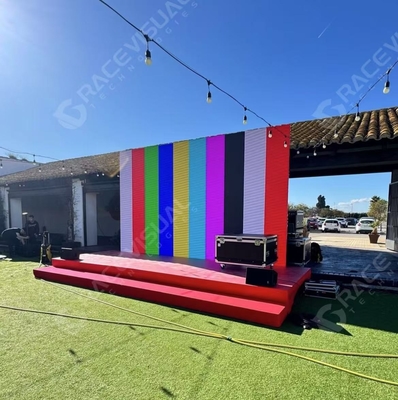 500×1000 mm ORB LED Display dla koncertów Sport i wystawy 7680 Hz Refresh Rate 4500 nits Jasność wodoodporny Dustproof
