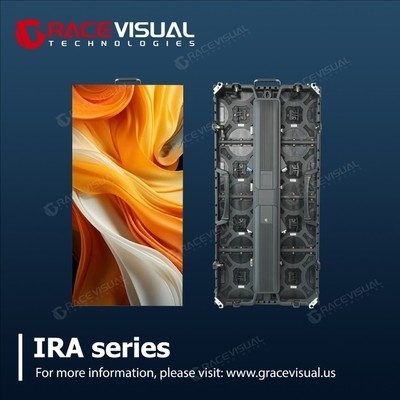 IRA serii P3.91 Wynajem w pomieszczeniach w pełnym kolorze 500x1000mm 7680Hz Wysoki współczynnik odświeżania LED