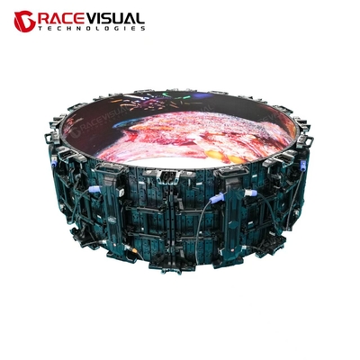 Flexible Curved LED Display w pomieszczeniach wewnętrznych 2.9mm Pixel Pitch 500x500mm